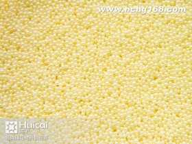 MD030电镀柠黄胶珠